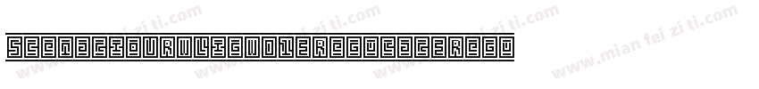 ScenarioURWLigW01 Regular Regular字体转换